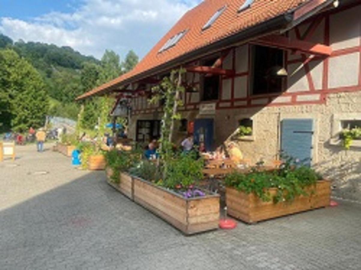 Gasthaus Holdermuehle Creglingen Bagian luar foto