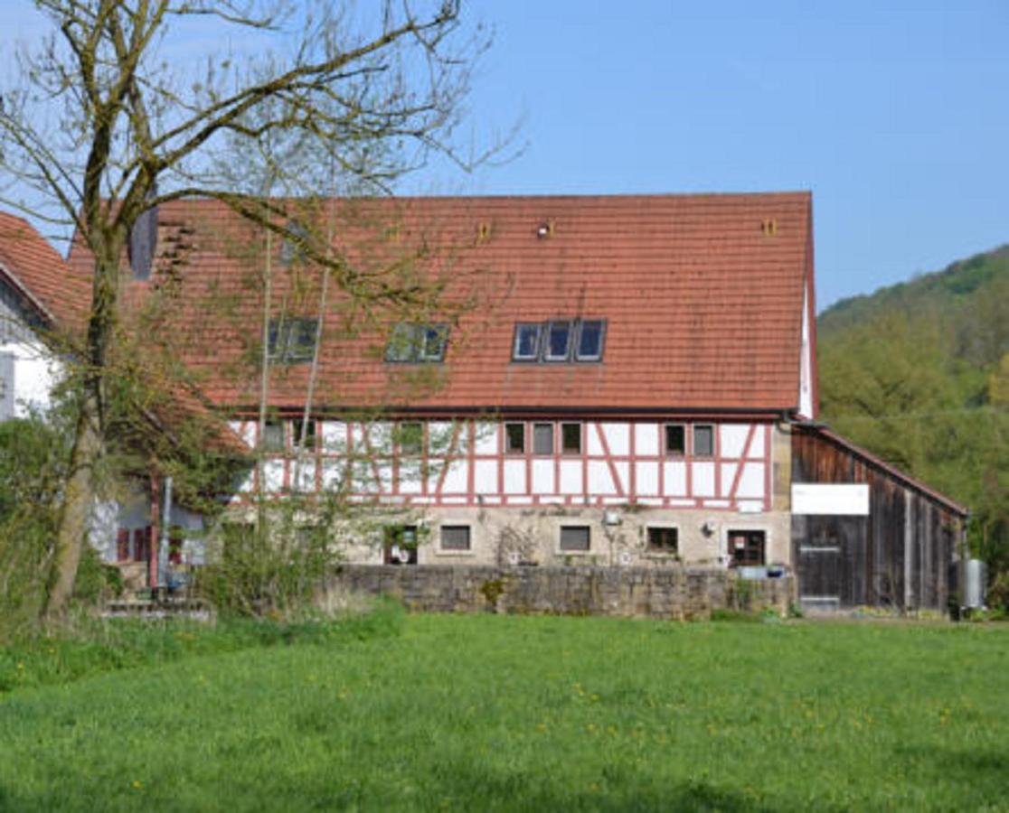 Gasthaus Holdermuehle Creglingen Bagian luar foto