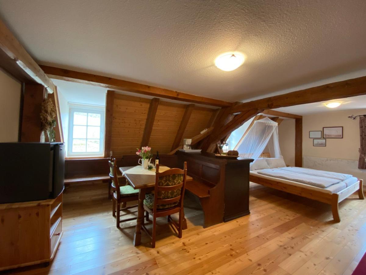 Gasthaus Holdermuehle Creglingen Bagian luar foto
