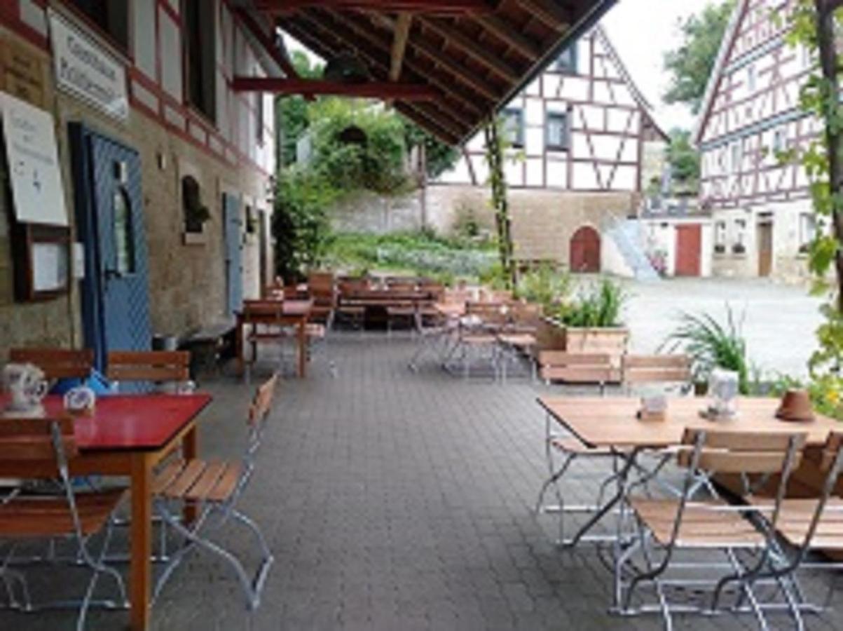 Gasthaus Holdermuehle Creglingen Bagian luar foto