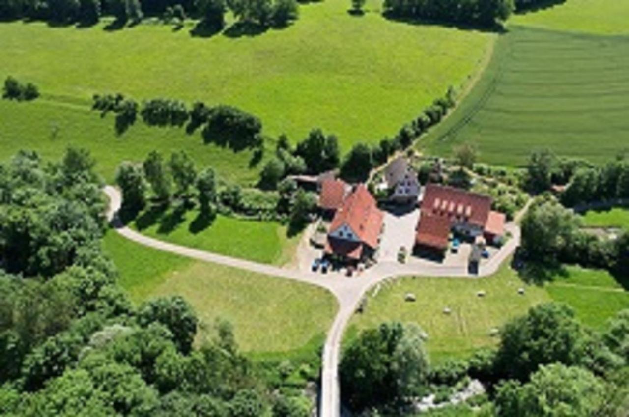 Gasthaus Holdermuehle Creglingen Bagian luar foto