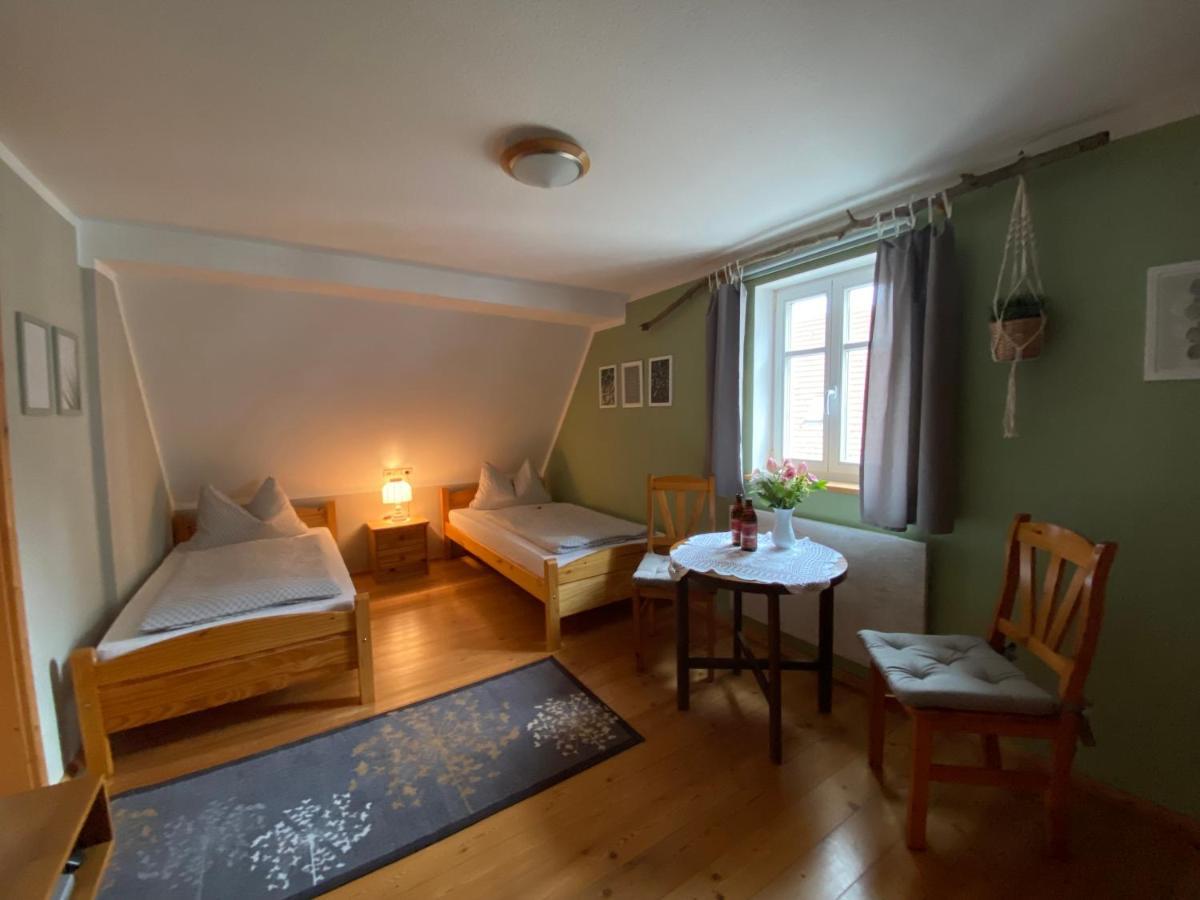 Gasthaus Holdermuehle Creglingen Bagian luar foto